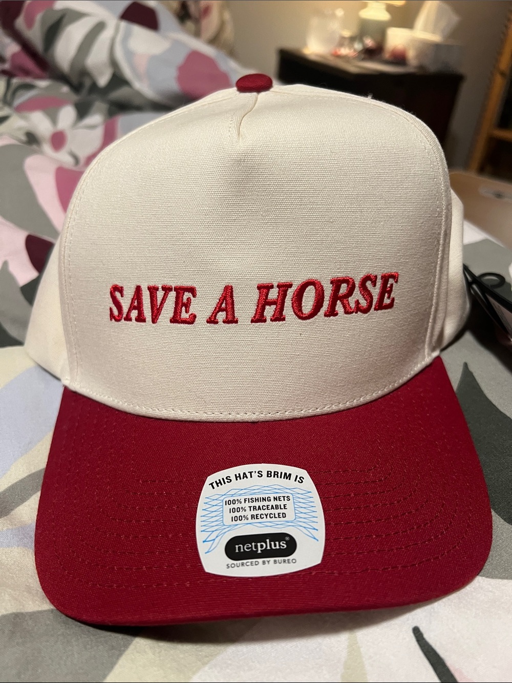 BRIXTON Save A Horse Trucker Hat Western Cowgirl Cap